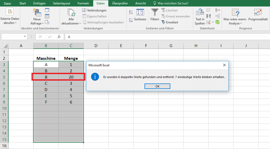 excel-doppelte-werte-entfernen Excel Doppelte Werte entfernen